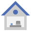 Stay at home icon 64x64