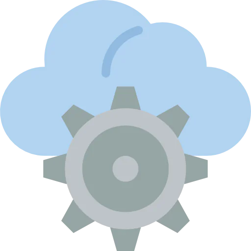 Cloud computing ícono