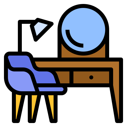 Dressing table icon