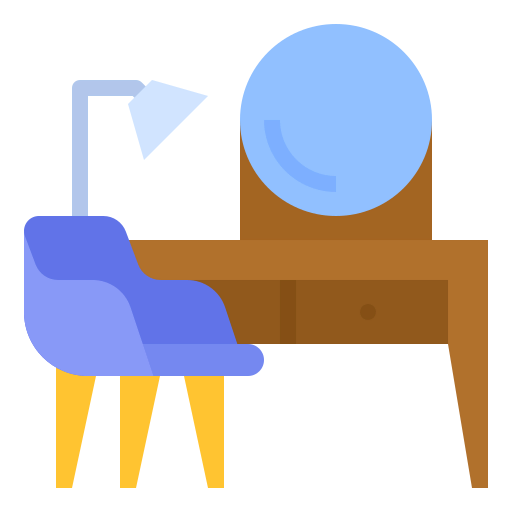 Dressing table icon