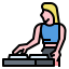 Disc jockey icon 64x64
