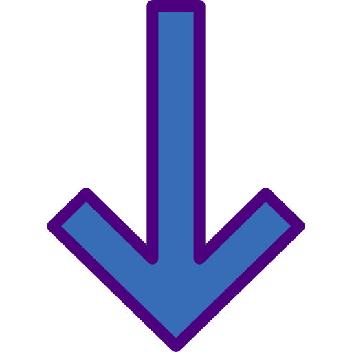 Down arrow icon