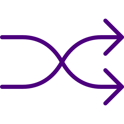 Shuffle icon