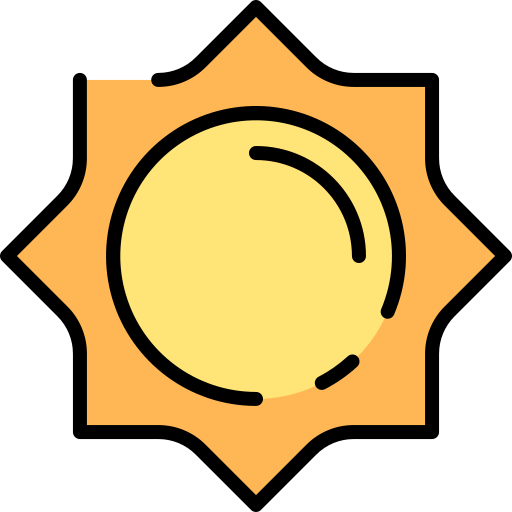 Sun icon