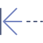 Left arrow biểu tượng 64x64