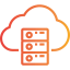 Cloud computing biểu tượng 64x64