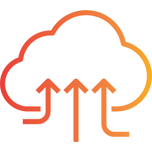 Cloud computing ícone
