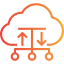 Cloud computing biểu tượng 64x64
