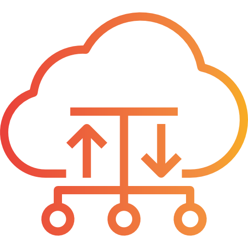 Cloud computing ícone