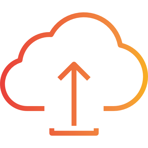 Cloud computing ícono