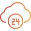 Cloud computing biểu tượng 64x64