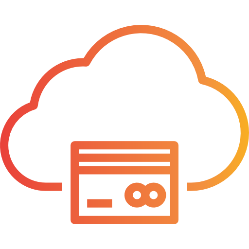 Cloud computing ícone