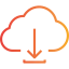 Cloud computing biểu tượng 64x64