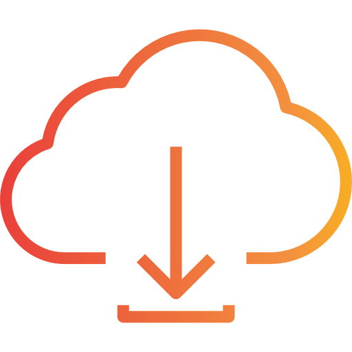 Cloud computing アイコン