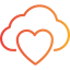 Cloud computing biểu tượng 64x64