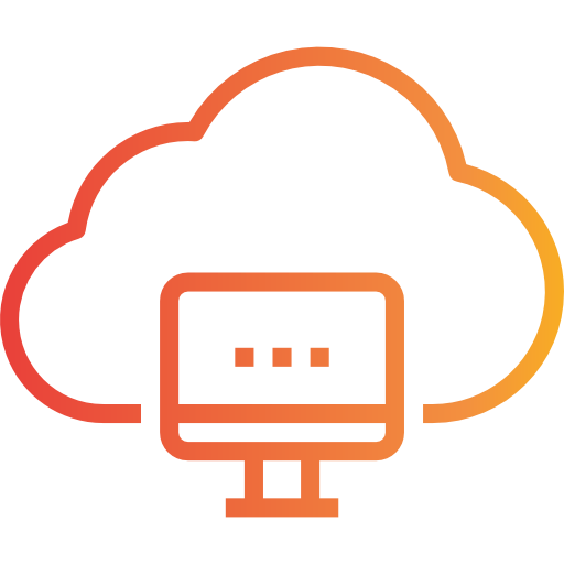 Cloud computing ícono