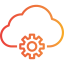 Cloud computing biểu tượng 64x64
