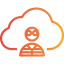Cloud computing biểu tượng 64x64