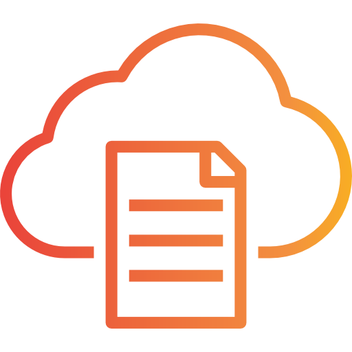 Cloud computing アイコン