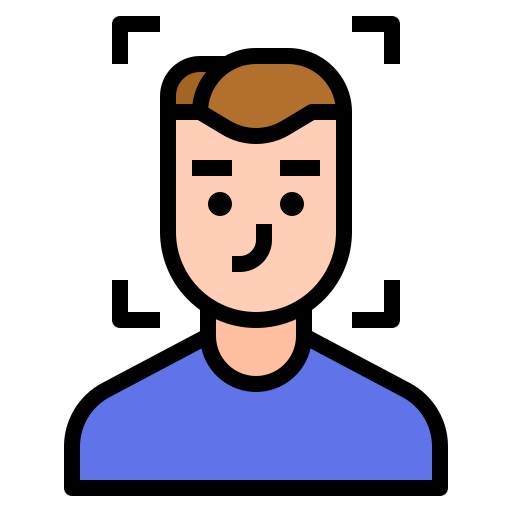 Face recognition icon