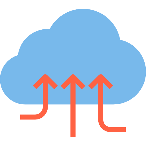 Cloud computing ícono