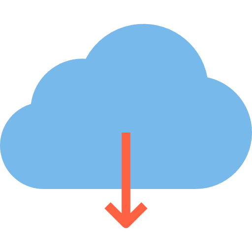 Cloud computing アイコン
