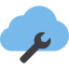 Cloud computing ícone 64x64