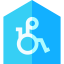 Disabled sign icône 64x64