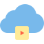 Cloud computing ícone 64x64