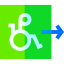 Disabled person icon 64x64