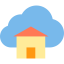 Cloud computing biểu tượng 64x64
