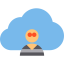 Cloud computing biểu tượng 64x64
