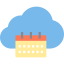 Cloud computing biểu tượng 64x64