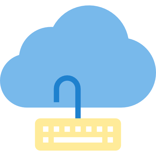 Cloud computing ícone