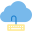Cloud computing biểu tượng 64x64