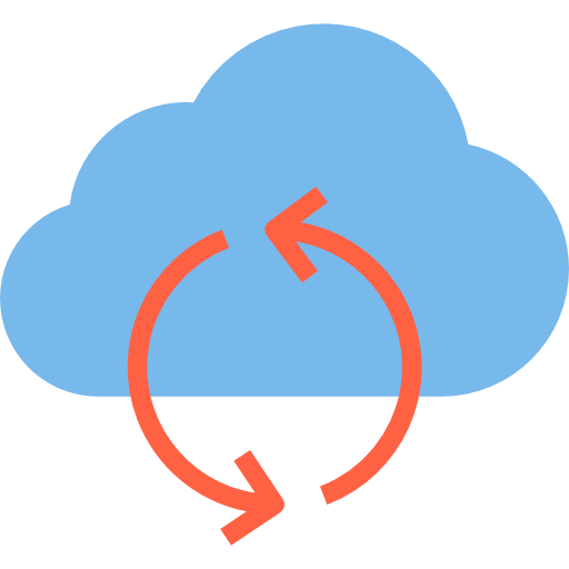 Cloud computing アイコン