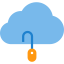 Cloud computing biểu tượng 64x64