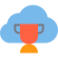 Cloud computing biểu tượng 64x64