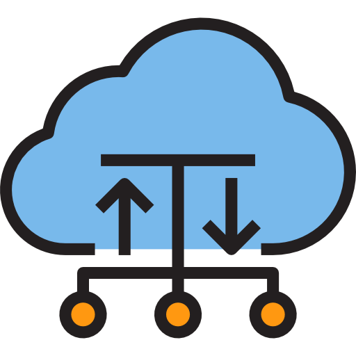 Cloud computing Ikona
