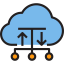 Cloud computing ícone 64x64