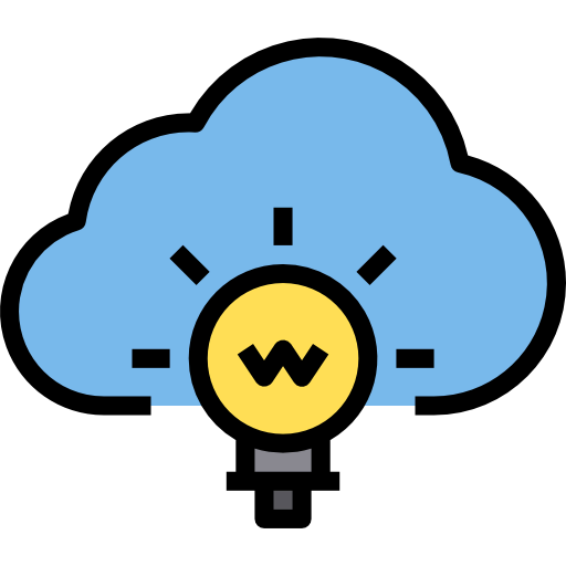 Cloud computing ícone