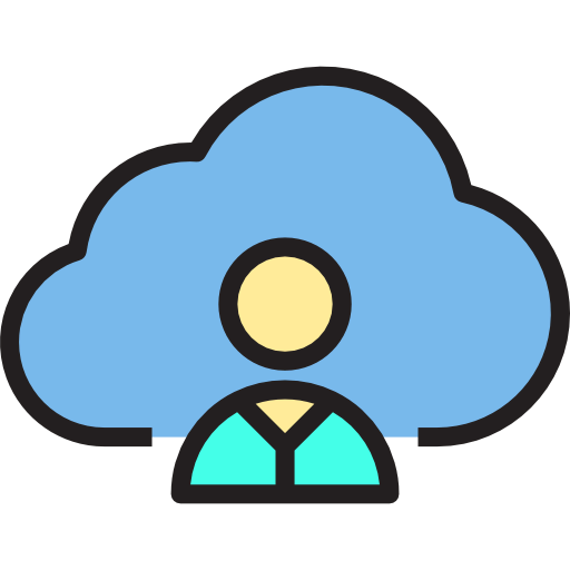 Cloud computing ícono