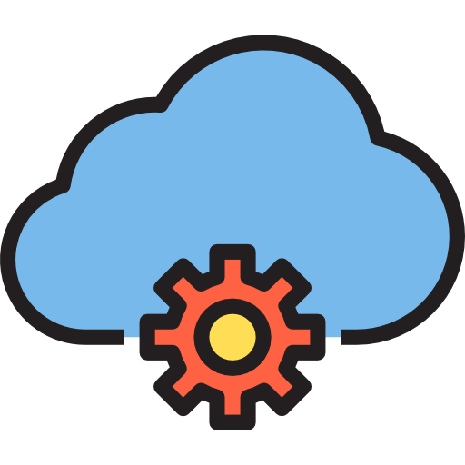 Cloud computing icon