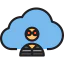 Cloud computing ícone 64x64