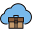 Cloud computing ícone 64x64