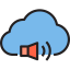 Cloud computing ícone 64x64