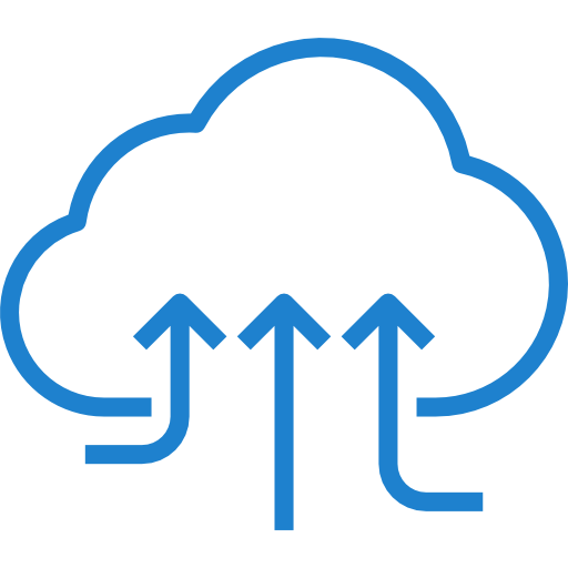 Cloud computing icône
