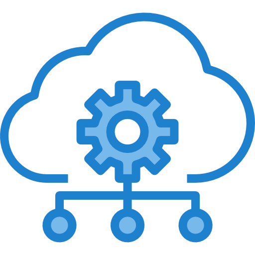 Cloud computing ícone