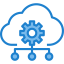 Cloud computing ícone 64x64