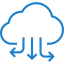 Cloud computing ícone 64x64